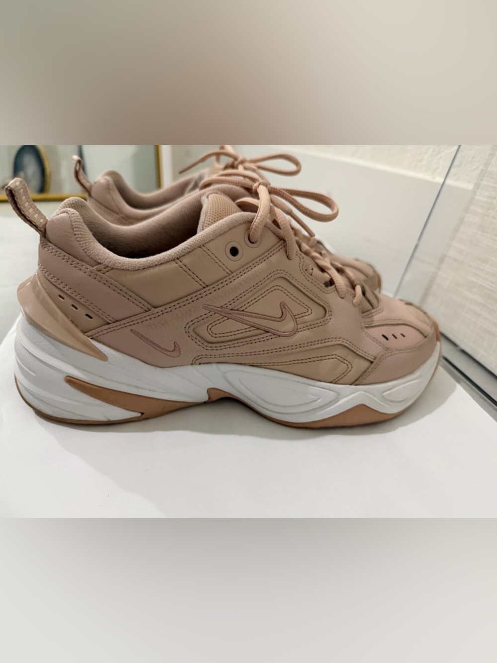 Nike M2K Tekno Particle Beige Womens - 9 - Picture 6 of 9